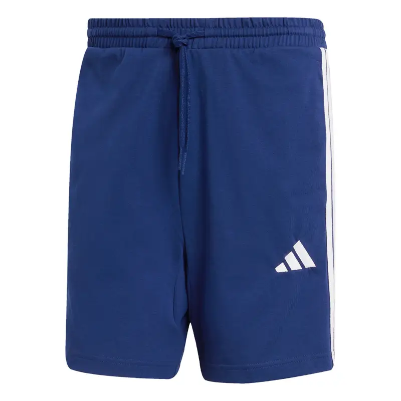 Short in jersey semplice adidas Essential 3-Stripes 7" Bleu