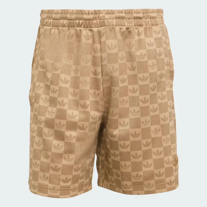 Short in mesh con stampa monogramma e vestibilitÃ regolare Cardboard miniatura 4