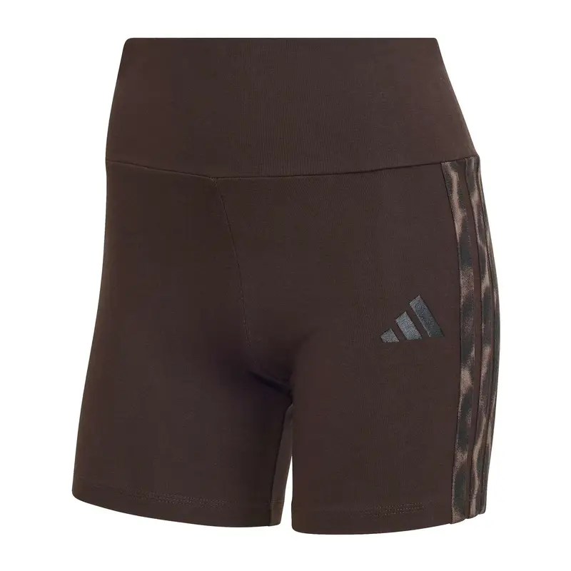 Short leopardato donna adidas Essentials Marron