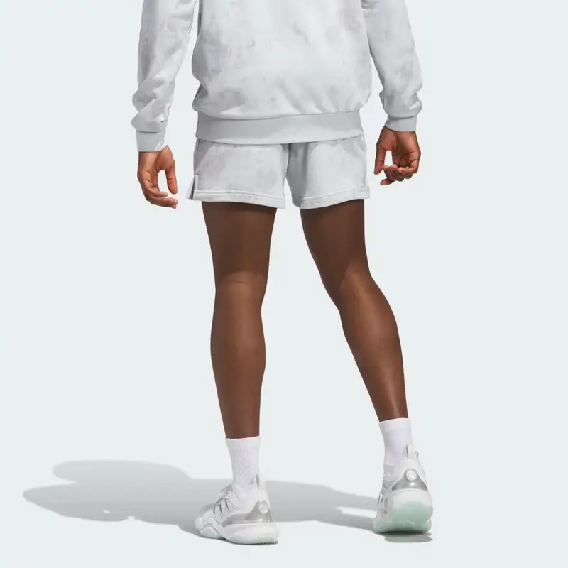 Short Mahomes Iced Time French Terry Clear Grey miniatura 2