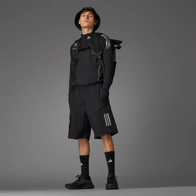 SHORT MERCEDES - AMG PETRONAS FORMULA ONE TEAM MECHANICS Black miniatura 3