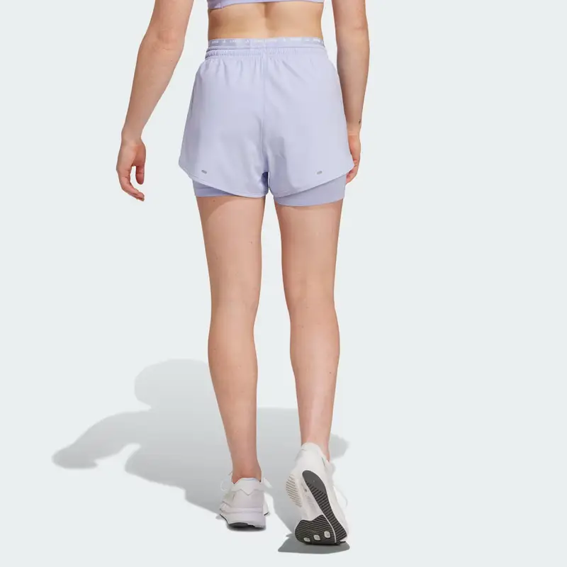 Short Own the Run 3-Stripes 2-in-1 Violet Tone miniatura 2