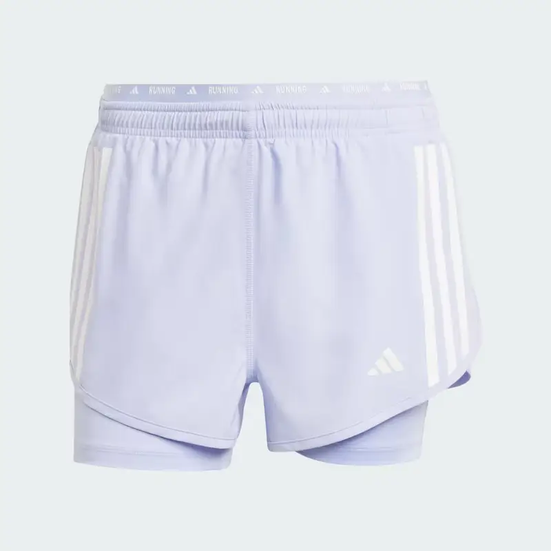 Short Own the Run 3-Stripes 2-in-1 Violet Tone miniatura 4