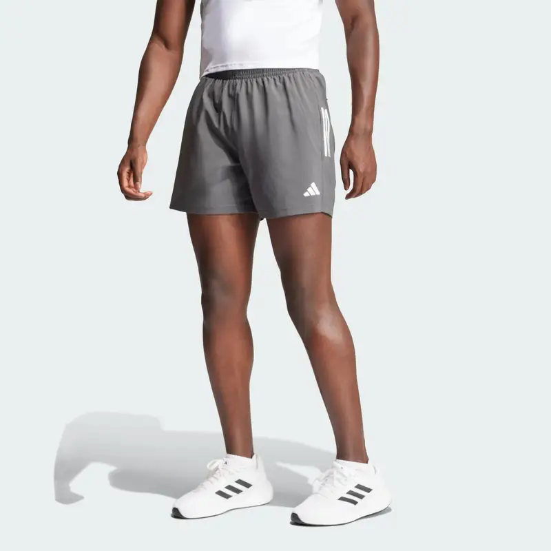 Short Own The Run | Adidas Grigio scuro
