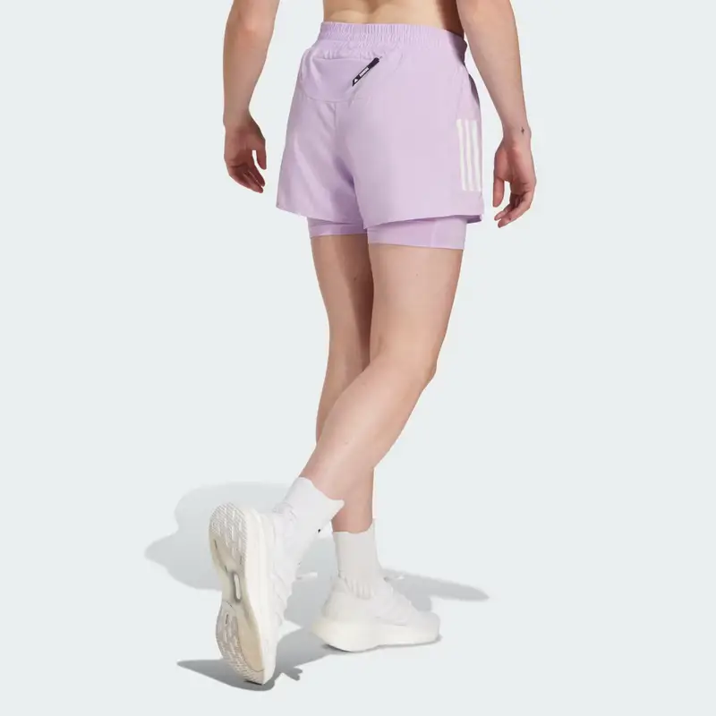 Short Own the Run Climacool 2-in-1 Powder Plum miniatura 2