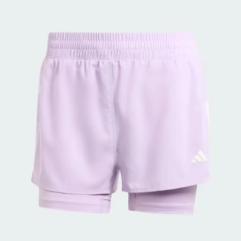 Short Own the Run Climacool 2-in-1 Powder Plum miniatura 4