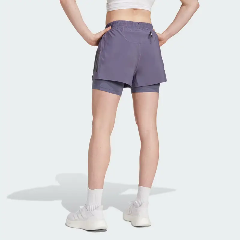 Short Own the Run Climacool 2-in-1 Preloved Violet miniatura 2