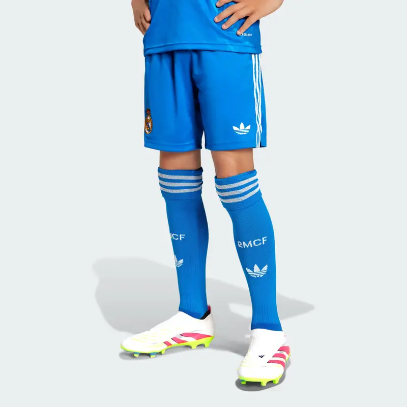 Short Real Madrid 25/26 kit Third junior Blue Bird miniatura 3