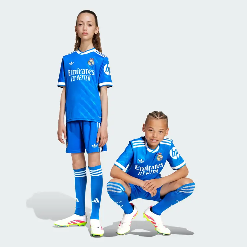 Short Real Madrid 25/26 kit Third junior Blue Bird