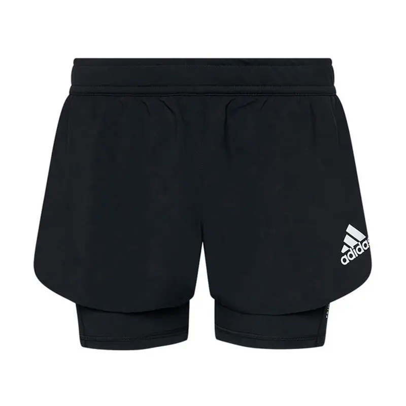 short running 2in1 primeblue nero donna XS