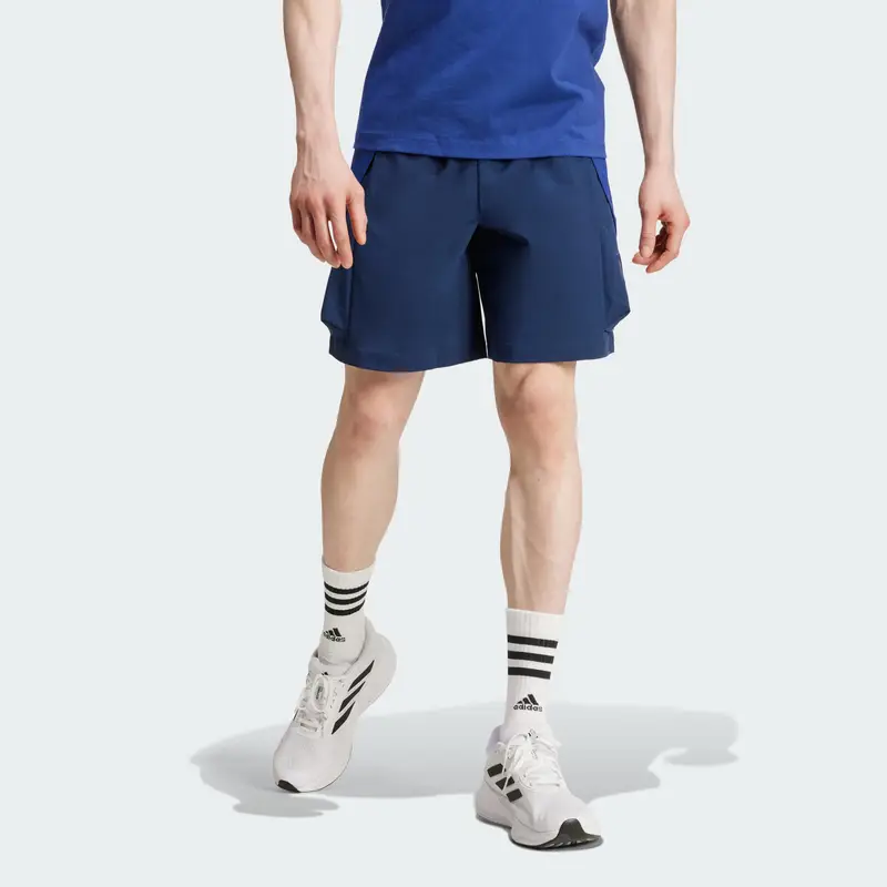 Short Seasonal Cargo Manchester United FC | Adidas Blu zaffiro