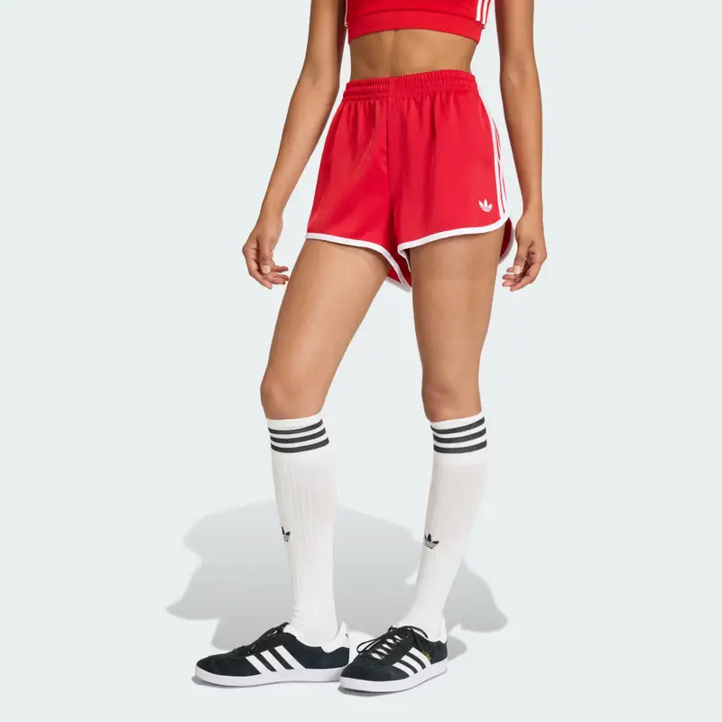 SHORT SPRINTER 3-STRIPES Better Scarlet