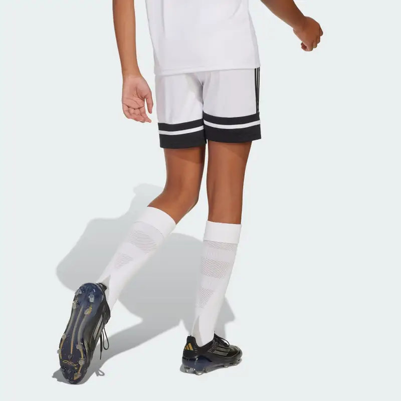 Short Squadra 25 Junior White miniatura 4