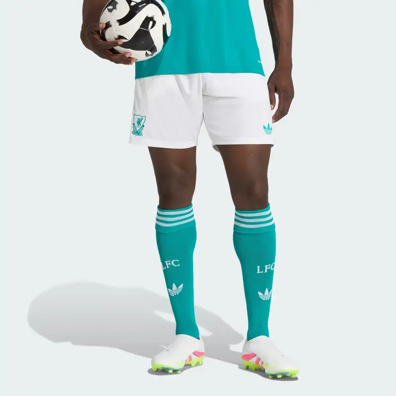 Short terza maglia Liverpool FC 25/26 White