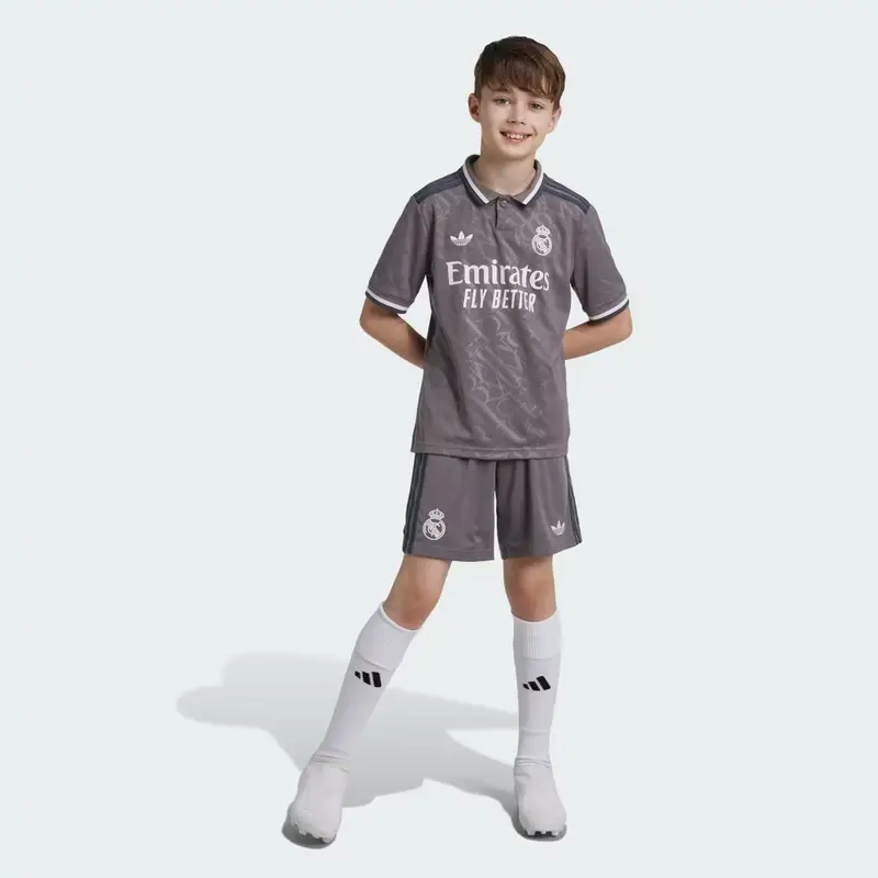 Short Third 24/25 Junior Real Madrid Charcoal