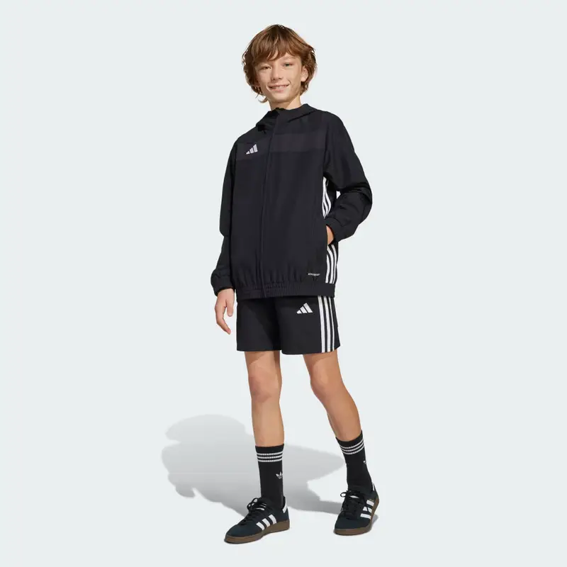 Short Tiro 25 Essentials Woven Kids Black miniatura 3