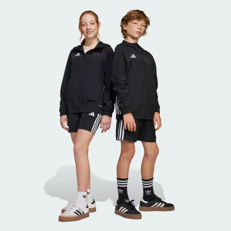 Short Tiro 25 Essentials Woven Kids Black