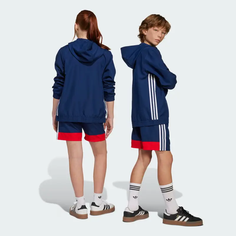 Short Tiro 25 Essentials Woven Kids Team Navy miniatura 2