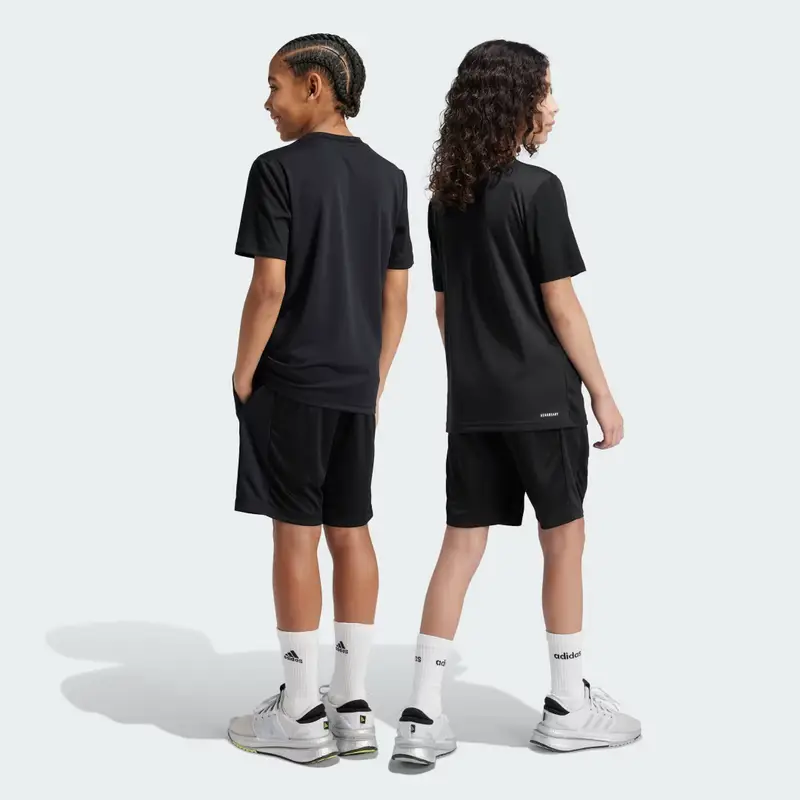 Short Train Essentials Logo Regular Fit Junior Black miniatura 2