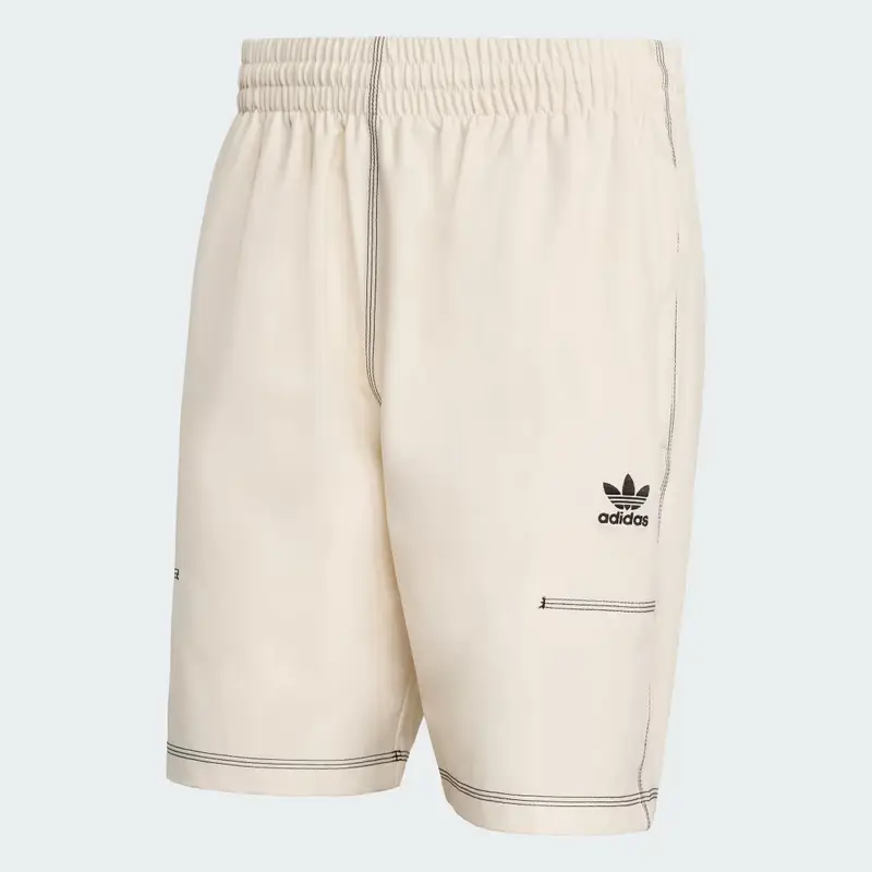 Short Trefoil Essentials Wonder White miniatura 4