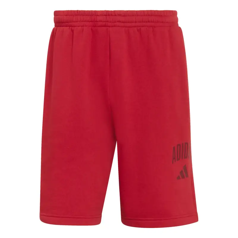 Shorts adidas Collegiate Fleece Rouge