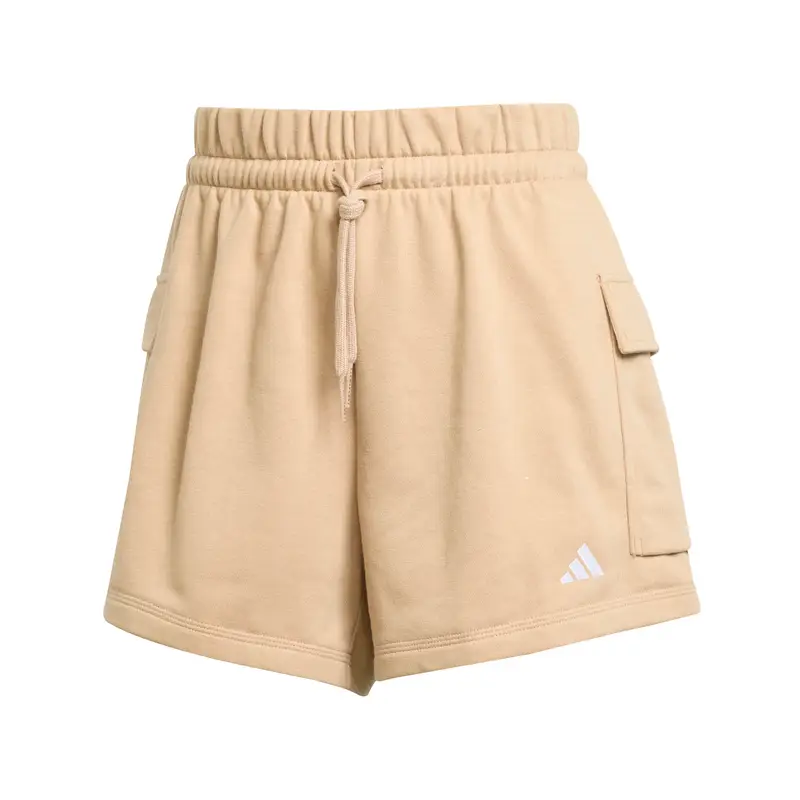 Shorts adidas Essentials Small Logo Beige