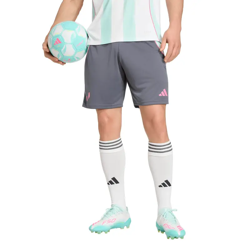 Shorts adidas Messi Gris