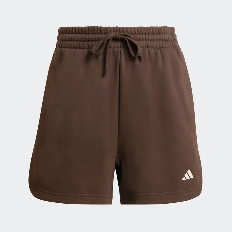 Shorts adidas Studio 3-Stripes Marron