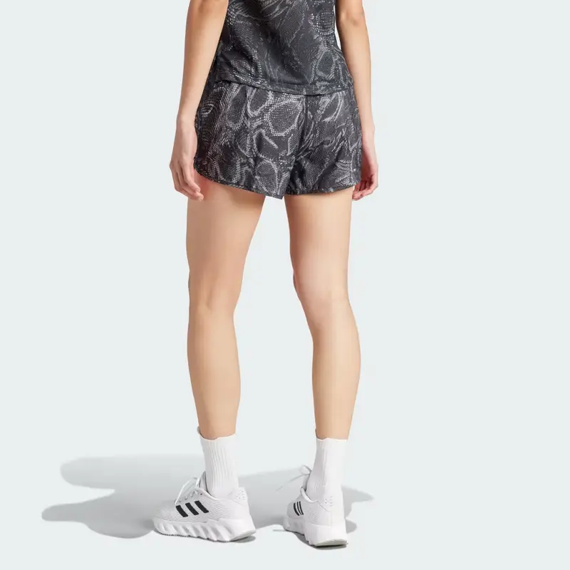 Shorts Allover Print AEROREADY Own the Run Excite Black miniatura 2