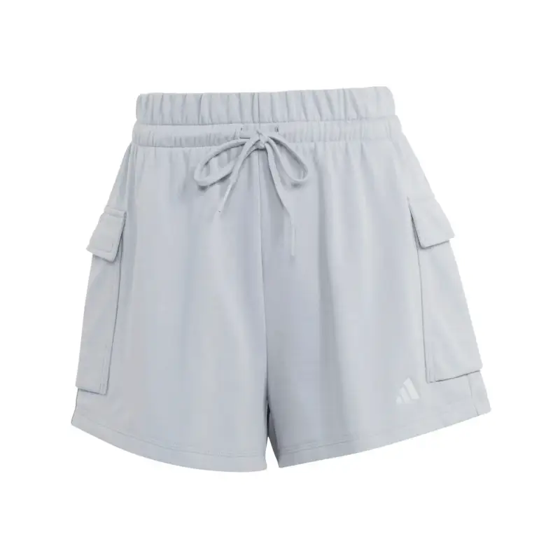 Shorts cargo da donna adidas Essentials Small Logo Gris