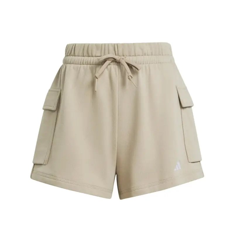 Shorts cargo da donna adidas Essentials Small Logo Marron