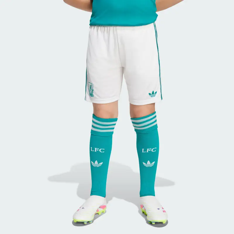 Shorts Liverpool FC 25/26 Bambini White miniatura 3