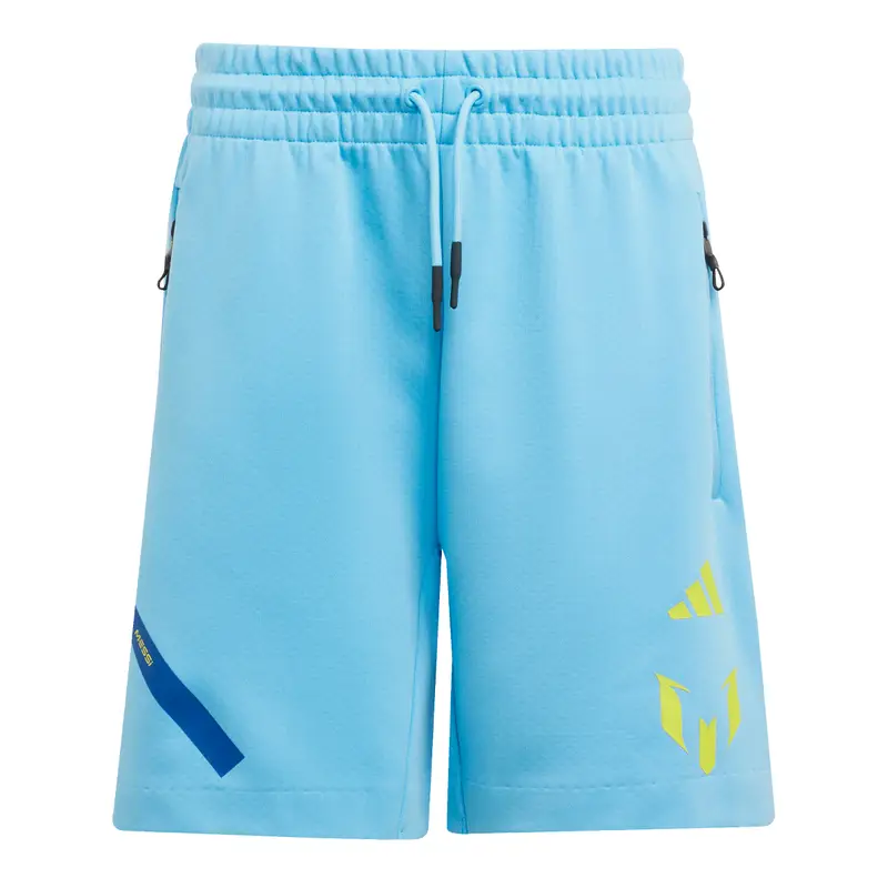 Shorts per bambini adidas Messi ZNE Bleu