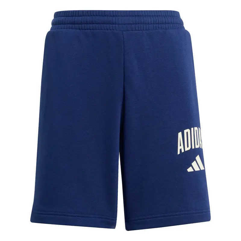 Shorts per bambini adidas Seasonals Collegiate Typography Bleu