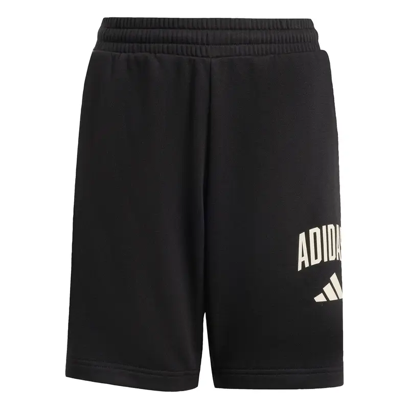 Shorts per bambini adidas Seasonals Collegiate Typography Noir