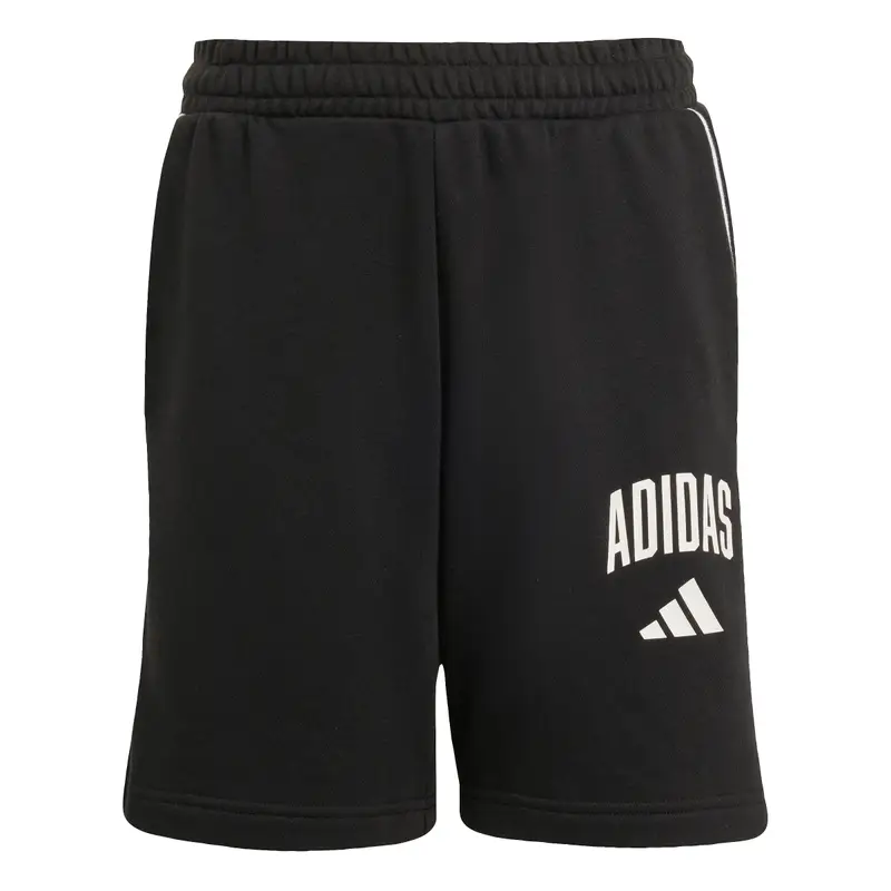 Shorts per bambini adidas Seasonals Essentials Collegiate Typography Noir
