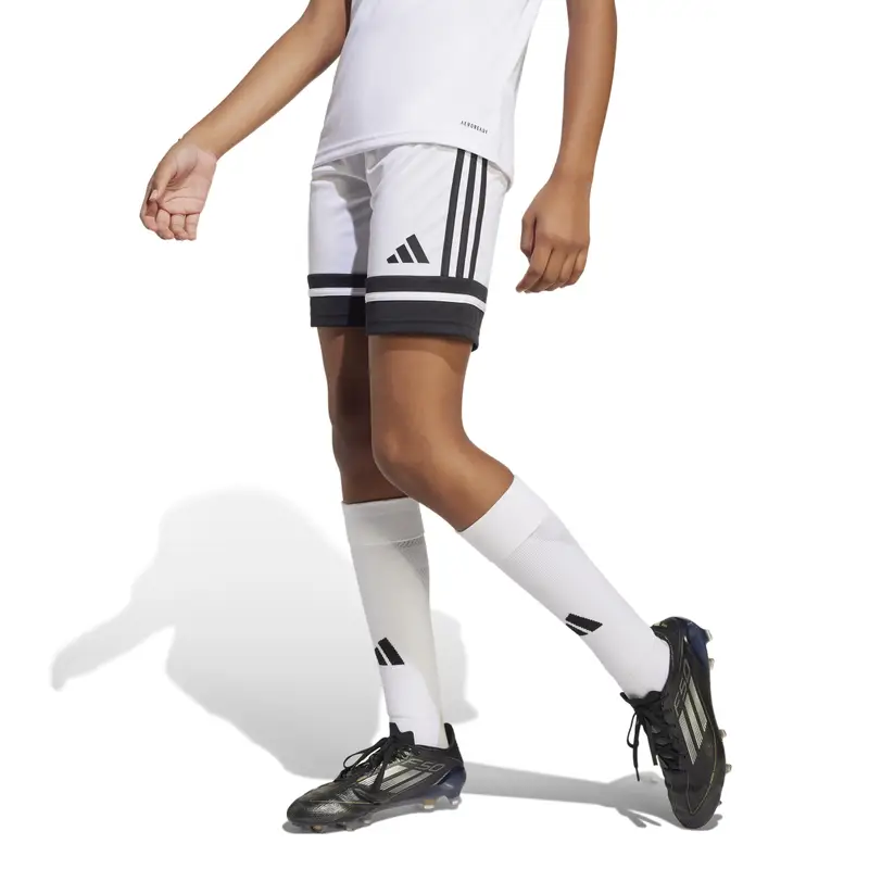 Shorts per bambini adidas Squadra25 Blanc