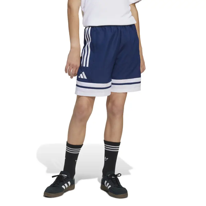 Shorts per bambini adidas Squadra25 Downtime Woven Bleu