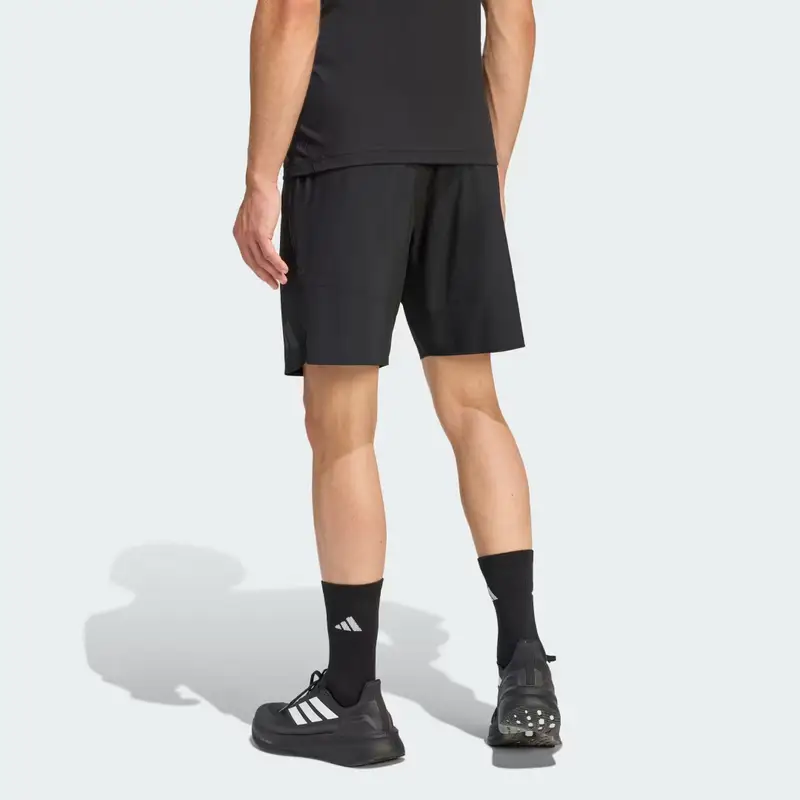 SHORTS TIRO TRAVEL WOVEN Black miniatura 2