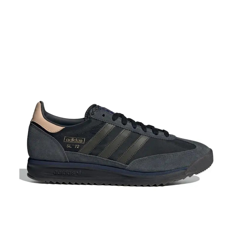 SL72 RS Nero Ombra Oliva Indaco Sneakers Unisex Nero Core Indaco Notte IG4646 42⅔ miniatura 3