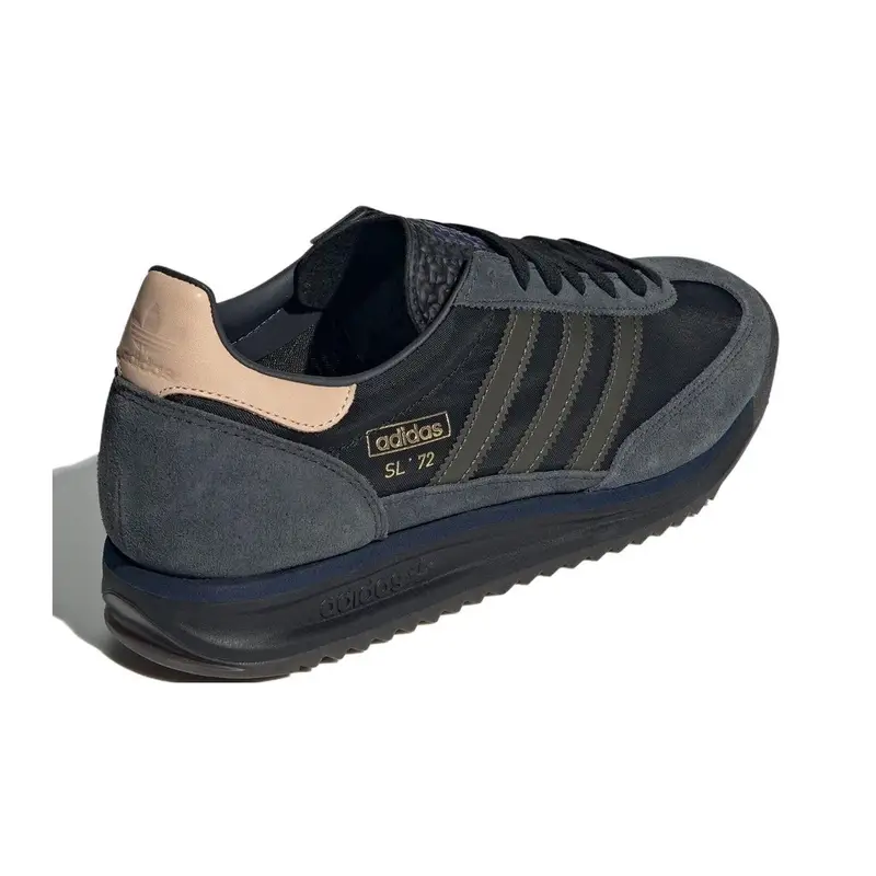 SL72 RS Nero Ombra Oliva Indaco Sneakers Unisex Nero Core Indaco Notte IG4646 46 miniatura 5