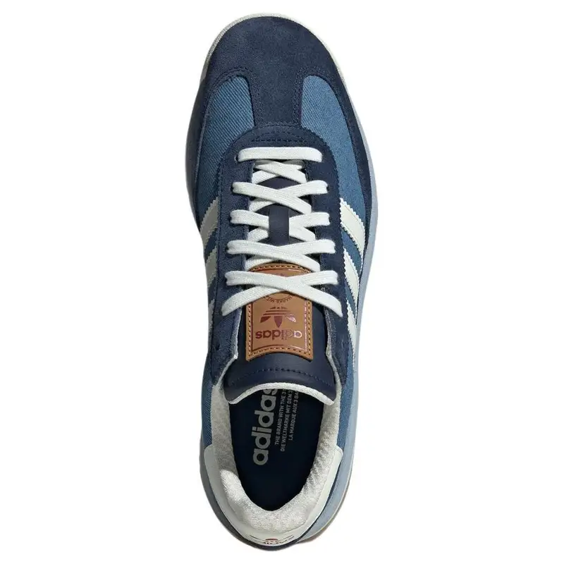 SL72 RTN Denim Sneakers Unisex Blu Marrone-Onice Bianco-Tinta JI2506 40 miniatura 5