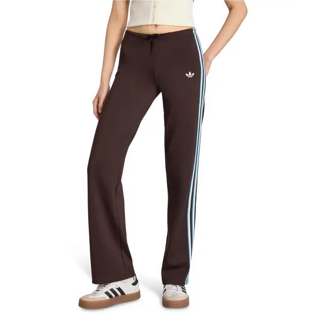 Slouchy Straight Leg Trousers Donna - Pantaloni Marrone - Mesh Brown