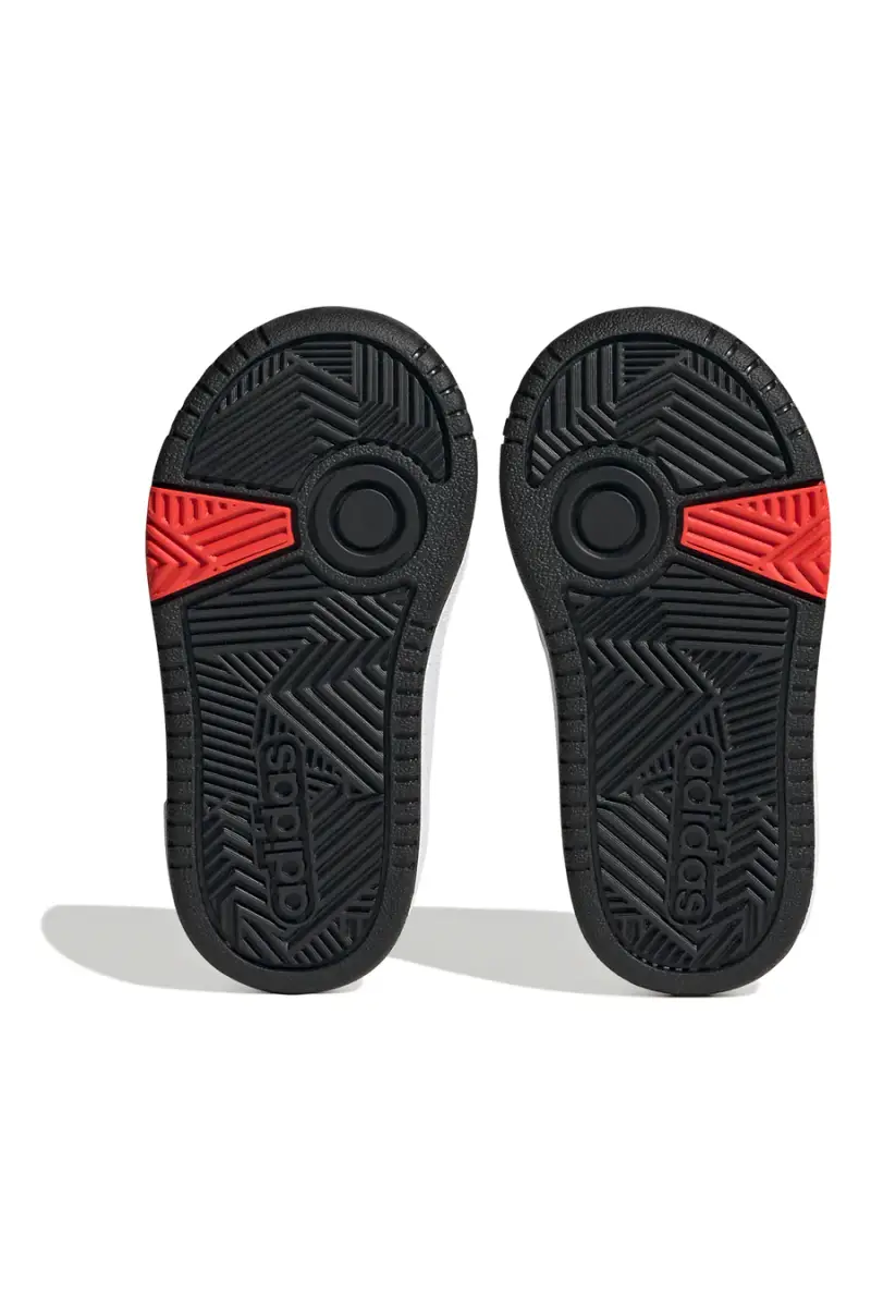 Snaekers bianche con velcro ADIDAS HOOPS 3 0 [BIANCO miniatura 3