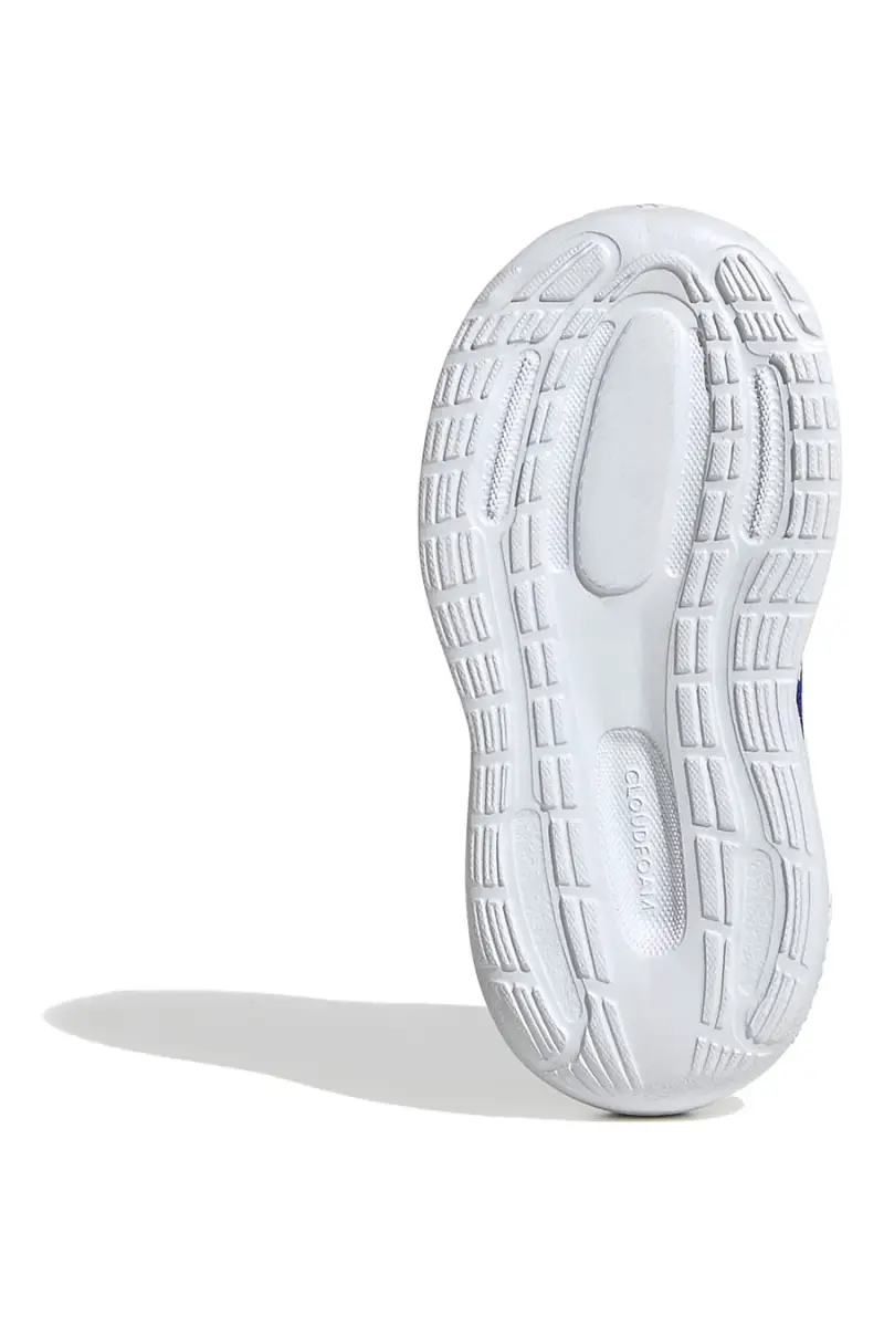 Sneaker blu con chiusura a strappo Adidas RUNFALCON 5 EL I [LUCBLU miniatura 4