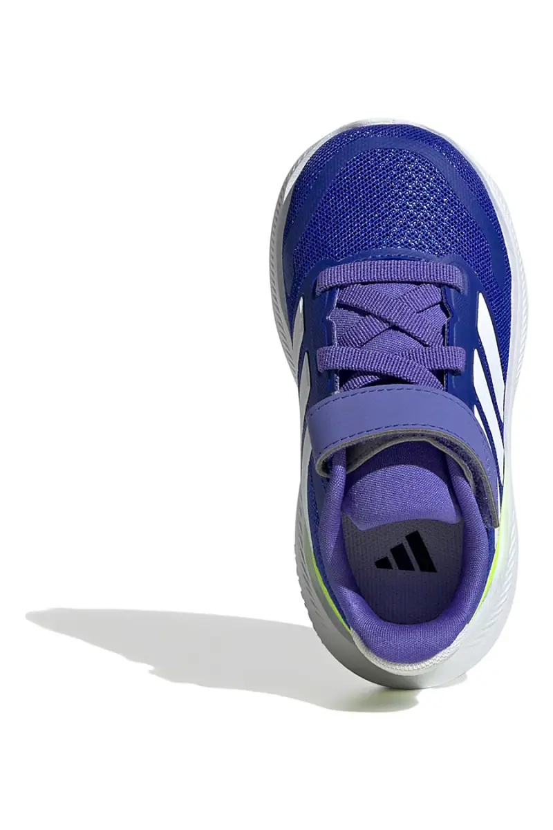 Sneaker blu con chiusura a strappo Adidas RUNFALCON 5 EL I [LUCBLU miniatura 5