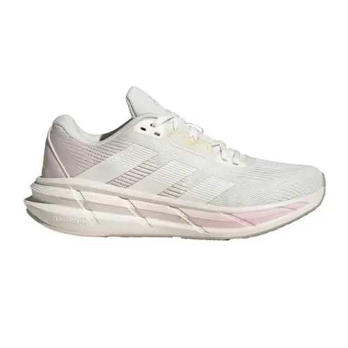 Adidas Sneaker da Donna Questar 3, Bianco Sporco/Bianco Gesso/Malva, 8 miniatura 2