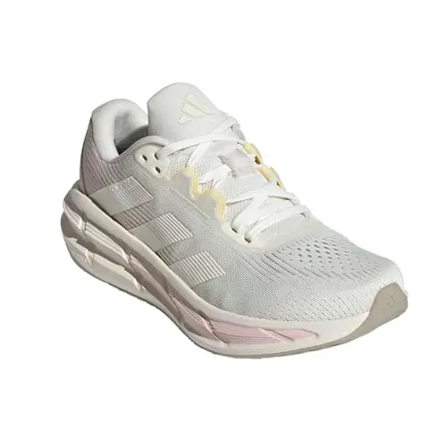 Adidas Sneaker da Donna Questar 3, Bianco Sporco/Bianco Gesso/Malva, 8 miniatura 3