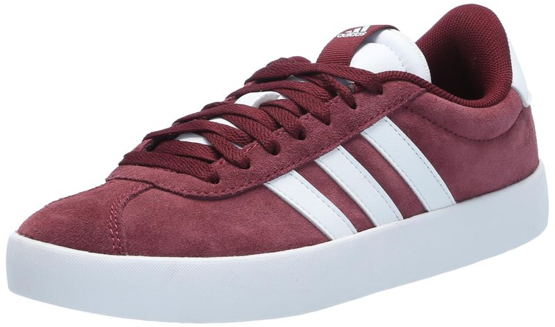 ADIDAS Sneaker Uomo Vl Court 3.0 Rosso Ombra Bianco