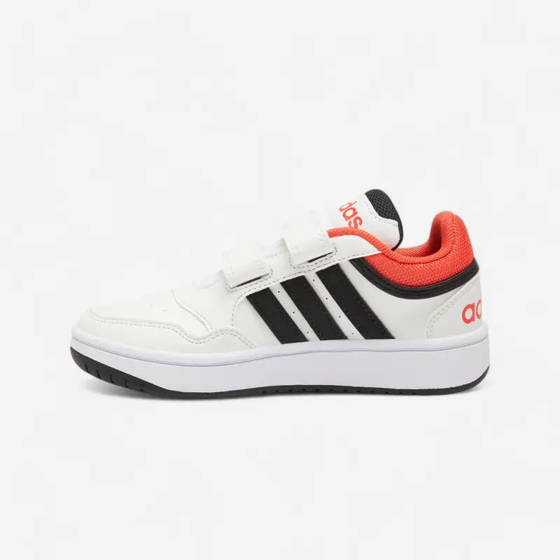 Sneakers ADIDAS bambino HOOPS con strap bianco-rosso dal al 34 | Adidas
